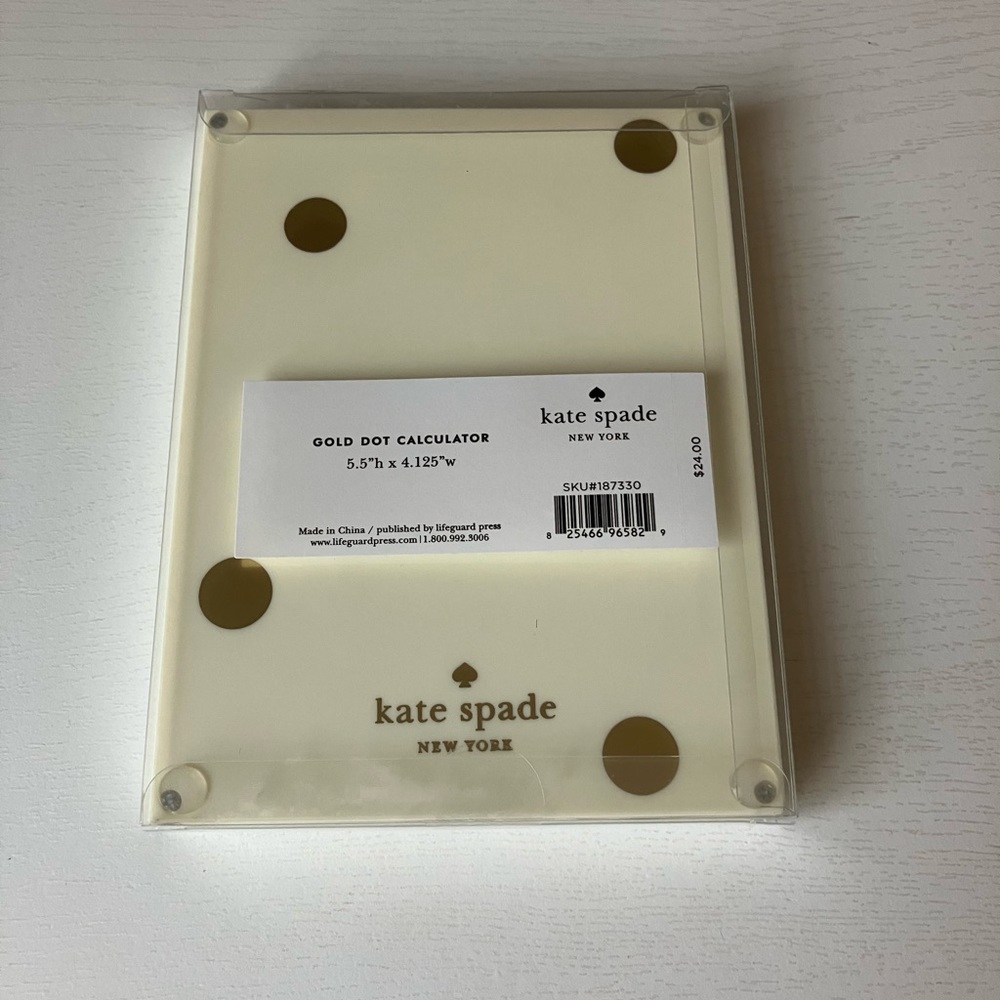 Kate Spade Gold Dot Calculator (NWT) - Picture 4 of 10